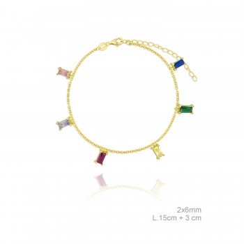 Pulseira de Prata Esterlina
