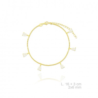 Pulseira de Prata Esterlina