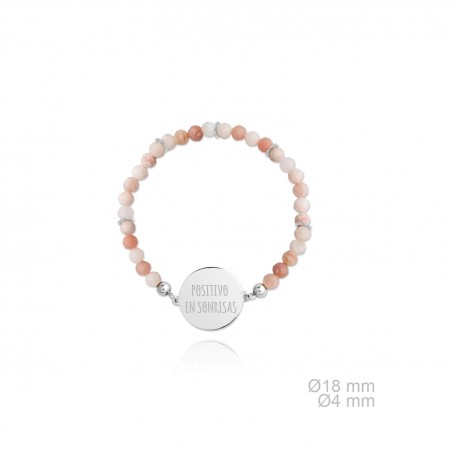 Pulsera "Positivo en sonrisas"