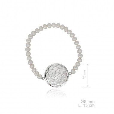 Pulseiras Pérola/Gema