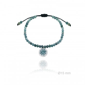 Pulsera Piedra Color...