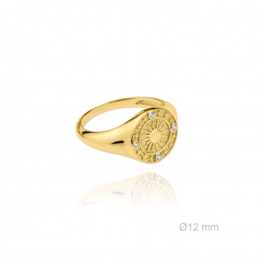 Sello C. Moneda Dorado