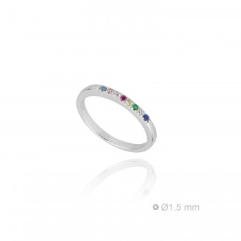 Sortija Arcoiris Carril...