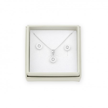 Silver Sets with Cubir Zirconium