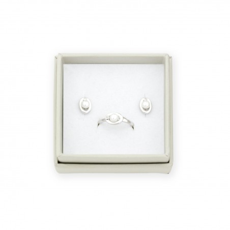 Ensemble en argent sterling