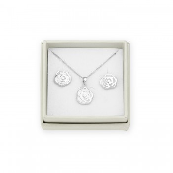 Silver Sets with Mother of...