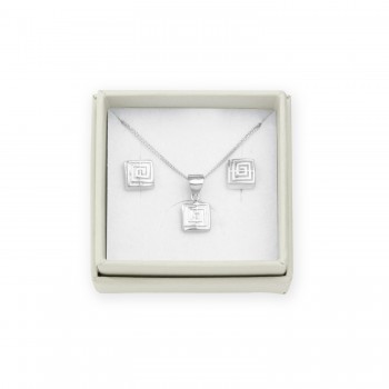 Silver Sets with Mother of...