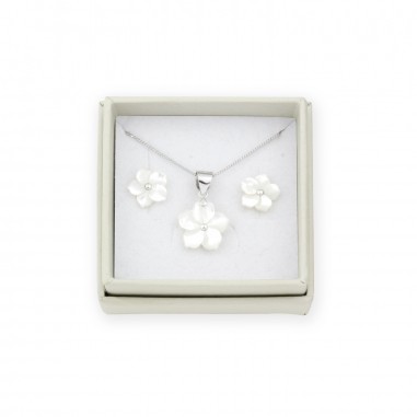 Silver Sets with Mother of Pearls