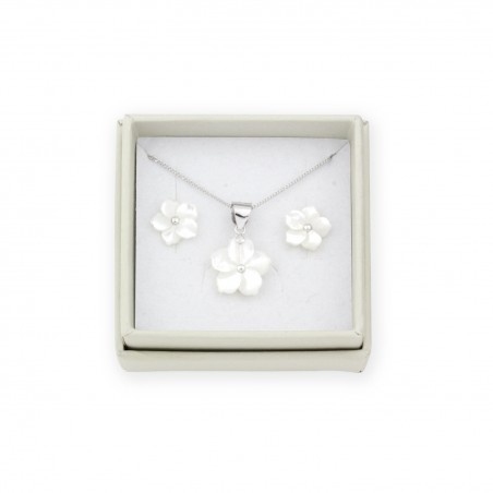 Silver Sets with Mother of Pearls