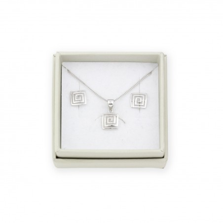 Ensemble en argent sterling