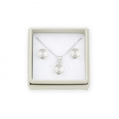 Ensemble en argent sterling