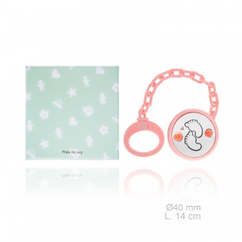 Porte-sucette en Argent...