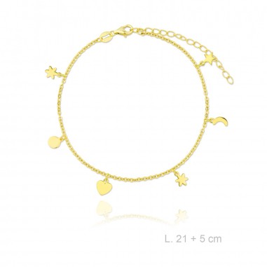 Bracelet de Cheville en Argent