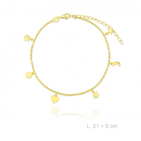 Bracelet de Cheville en Argent