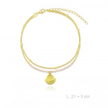 Tobillera de Plata de Ley...