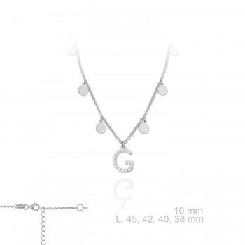 Gargantilla Chapas Inicial "G"