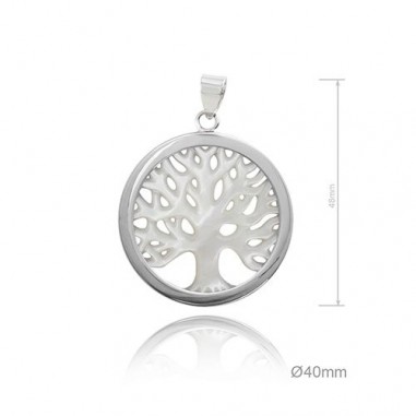 Silver Pendants with Mother of Pearls 