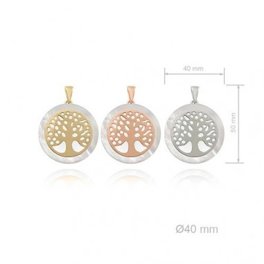 Silver Pendants with Mother of Pearls 