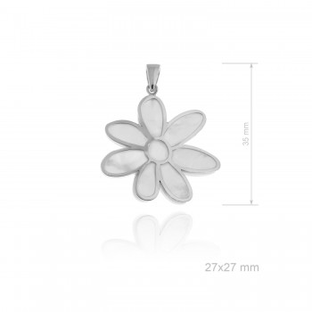 Silver Pendants with Mother...