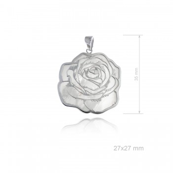 Silver Pendants with Mother...