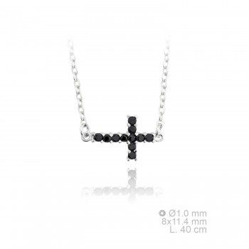 Silver Necklaces with Cubic...